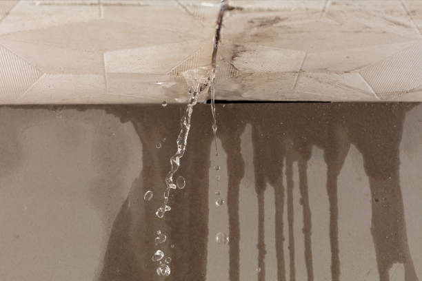 Professional Burst Pipe Cleanup technician working in McAdenville, NC